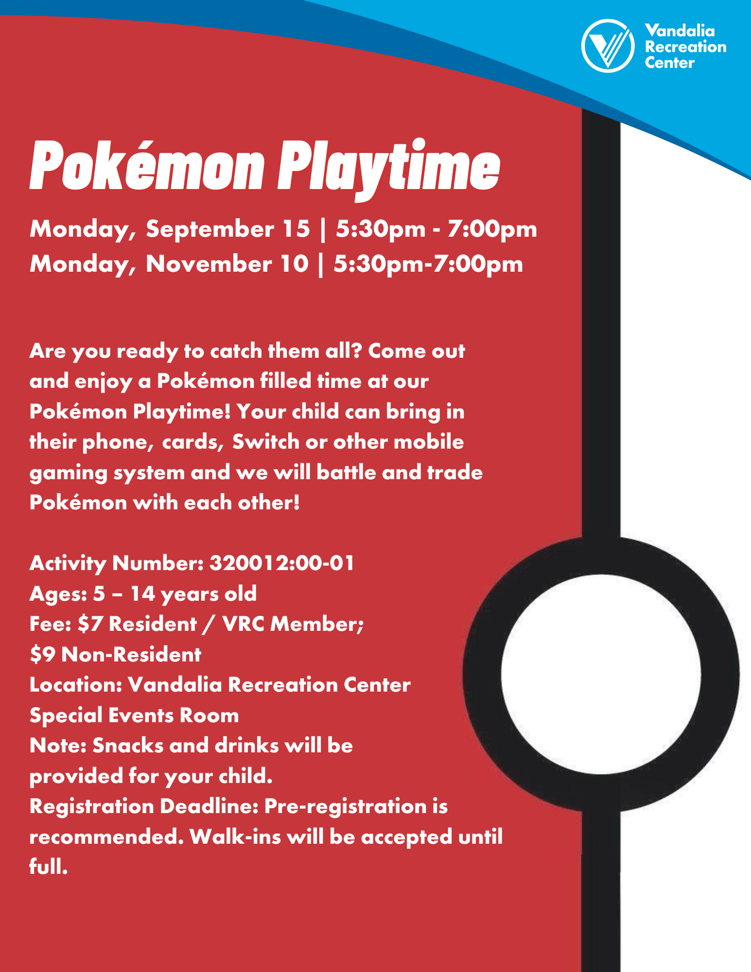 Pokemon Playtime September - December 2025
