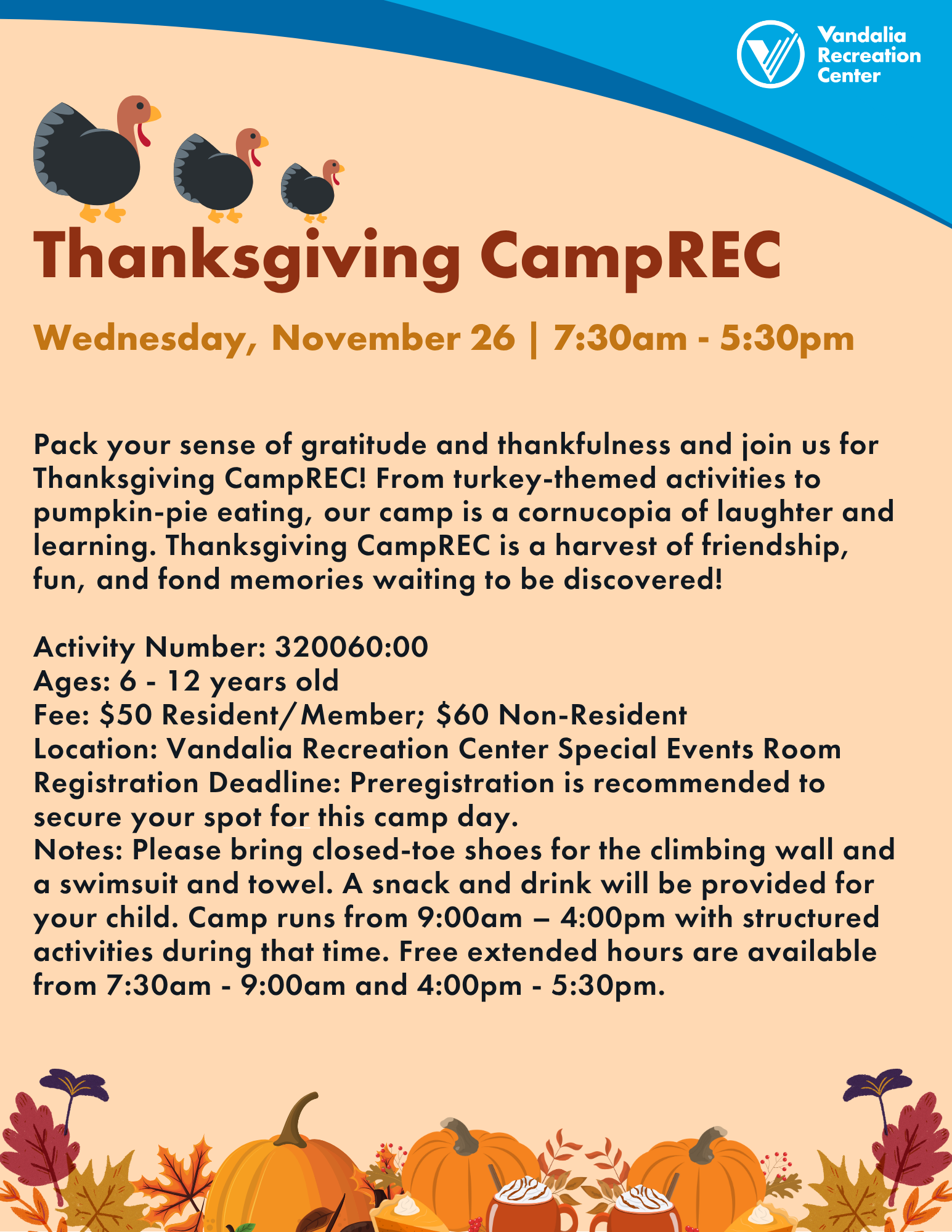 Thanksgiving CampREC 2025