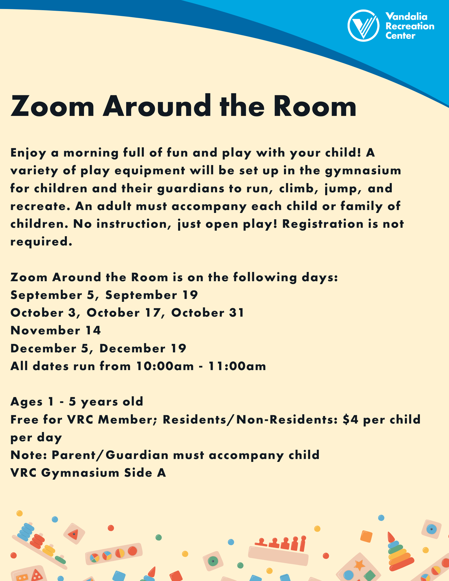 Zoom Around the Room September-December 2025