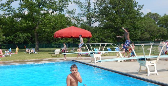 Boy in the Pool