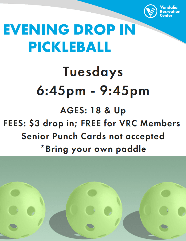 Drop In Pickleball
