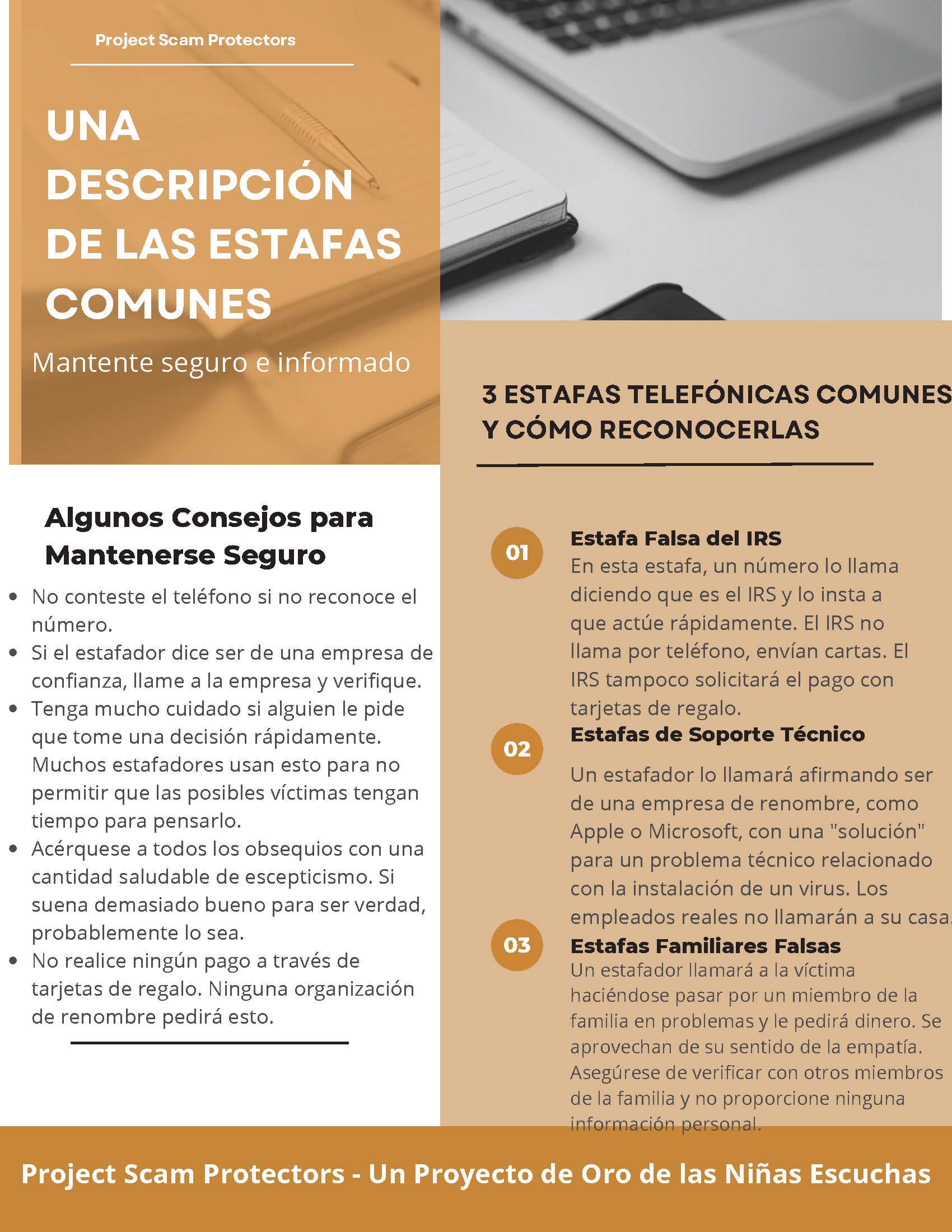 Scam Protector - De Las Estafas Comunes